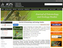 Tablet Screenshot of entomoljournal.com
